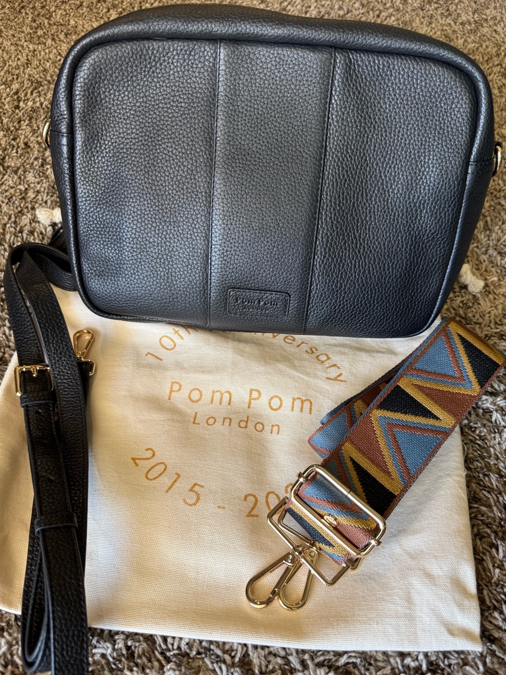 NWOT Pom Pom London City Plus Bag